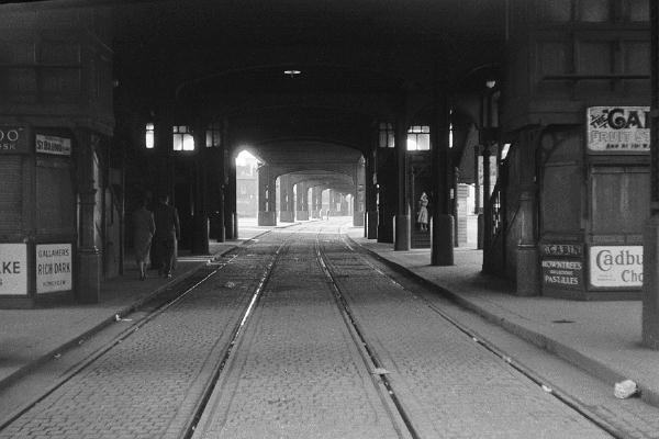 [Pier Head Station, underneath]
