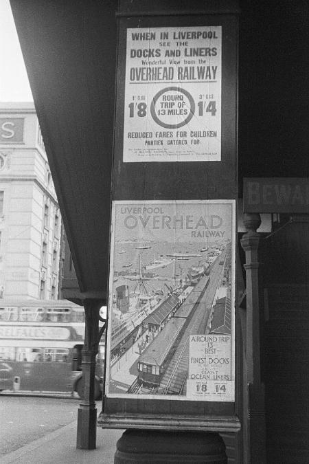 [Pier Head station, posters]