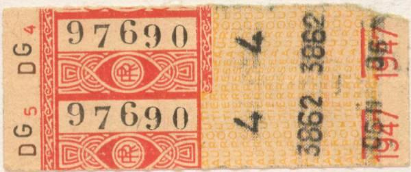 [Bus tickets]