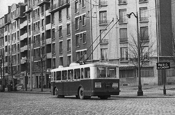 [Trolleybus, Porte de Choisy]